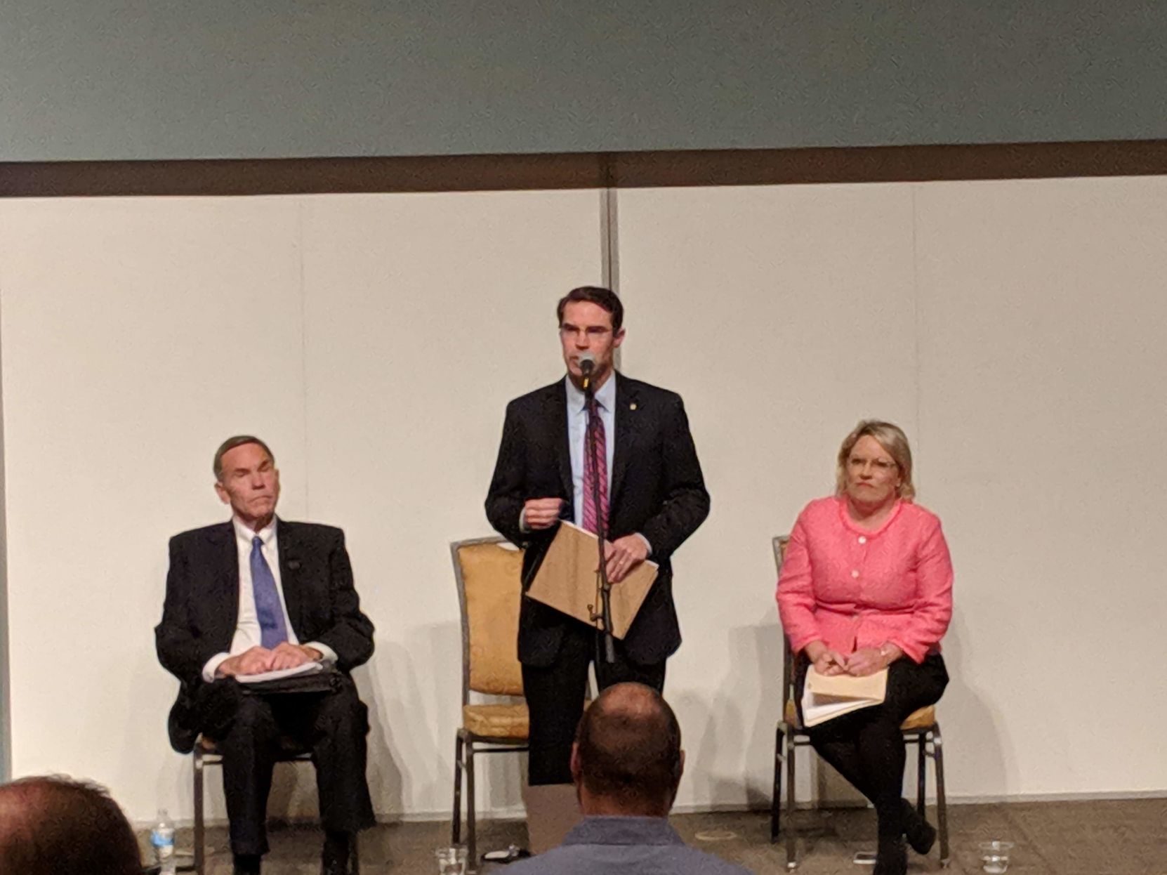 Sean McCann and Sen.Maragret O’Brien